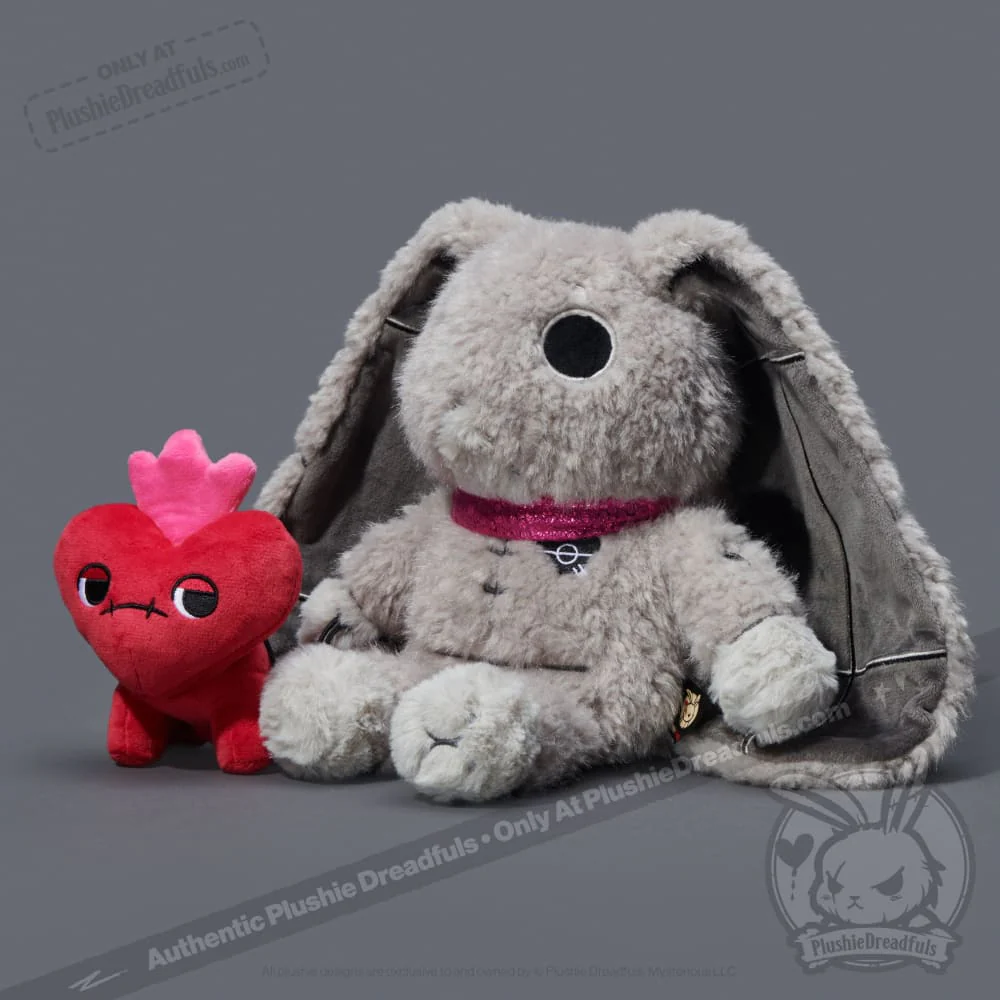 Victorian McGee's Oz - Tin man and Heart Pup - Plush Stuffed Animal - Image 12