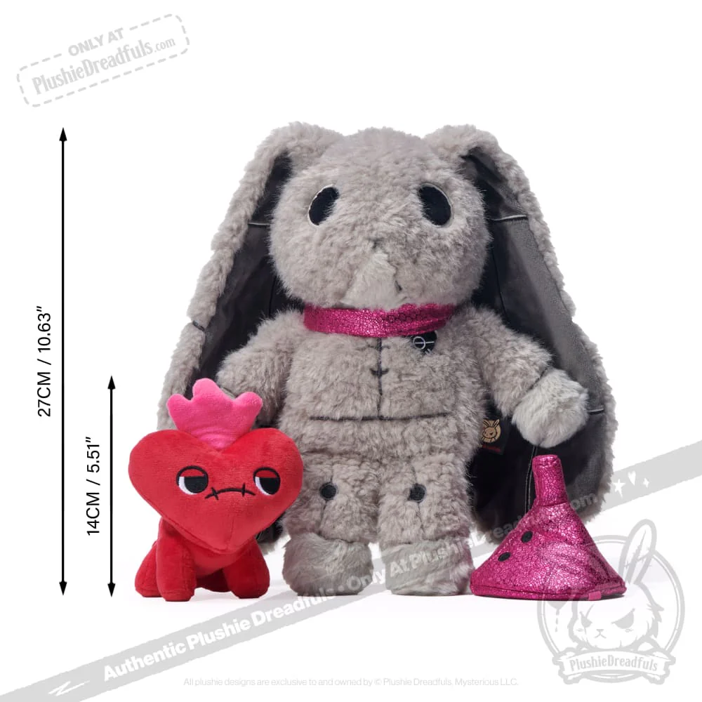 Victorian McGee's Oz - Tin man and Heart Pup - Plush Stuffed Animal - Image 7