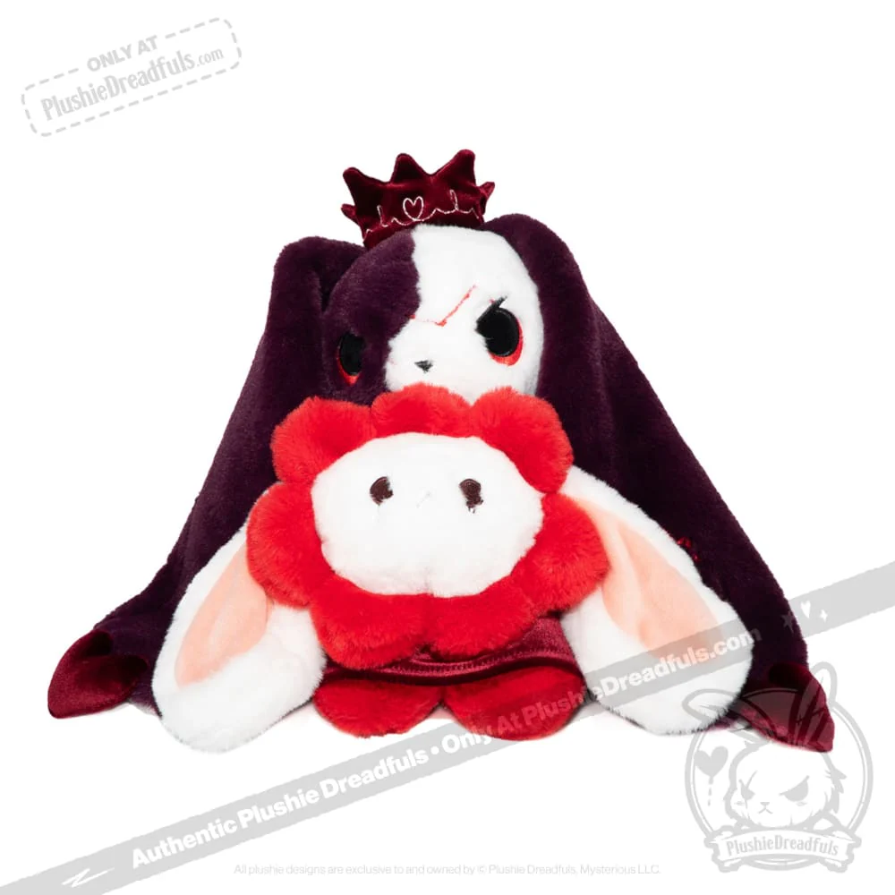 Victorian McGee's Queen of Hearts Rabbit Plush Stuffed Animal - Image 3
